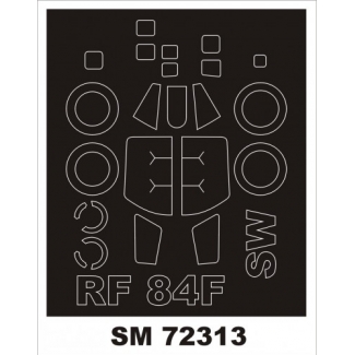 Mini Mask SM72313 RF-84F Thunderflash (1:72)