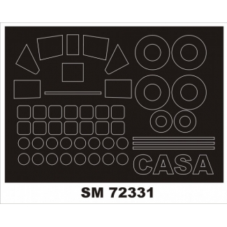 Mini Mask SM72331 CASA C.212 (1:72)