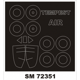 Mini Mask SM72351 Hawker Tempest (1:72)