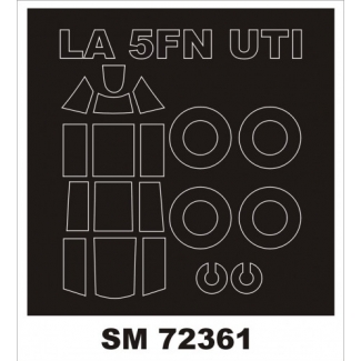 Mini Mask SM72361 La-5FN UTI (1:72)