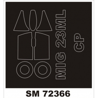 Mini Mask SM72366 MiG-23ML/MLA (1:72)