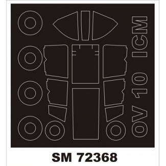 Mini Mask SM72368 OV-10D (1:72)