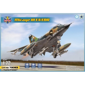 Modelsvit 72063 Mirage IIIEA/IIIEBR fighter-bomber (1:72)