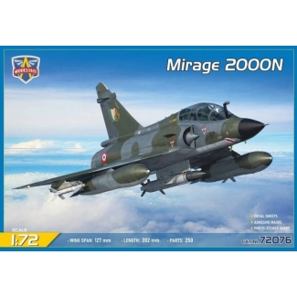 Modelsvit 72076 Mirage 2000N with ASMP cruise missile (1:72)