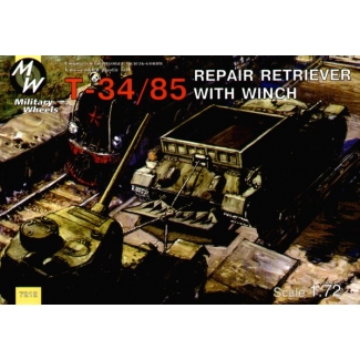 Military Wheels 7212 Soviet T-34/85 Recovery Vehicle (1:72)