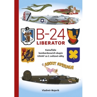 B-24 Liberator - Kamufláže bombardovacích skupin USA AF za 2. světové války