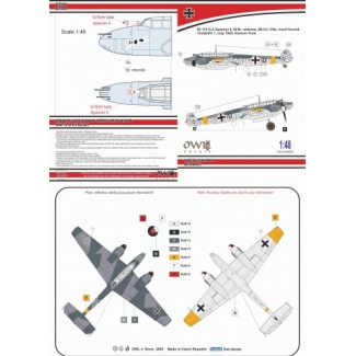 OWL DA48003 Bf 110 G-2 (Kociok) (1:48)