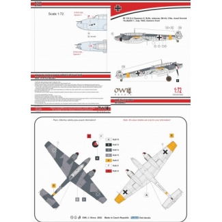 OWL DA72003 Bf 110 G-2 (Kociok) (1:72)