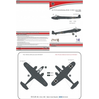 OWL DS48092 Do 17 Z-10 Kauz II Nachtjäger (1:48)