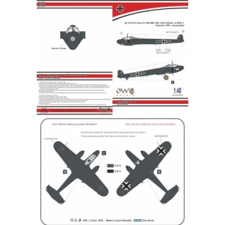 OWL DS48093 Do 215 B Part 1 Nachtjäger (1:48)