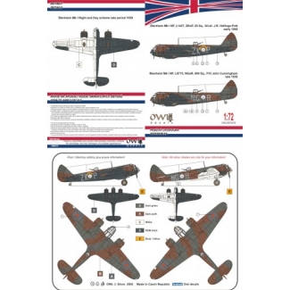 OWL DS72076 Blenheim Mk.IF Nightfighter Part 1 (1:72)