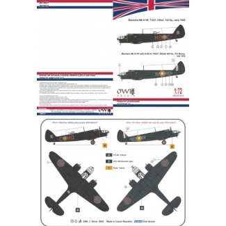 OWL DS72079 Blenheim Mk.IVF Nightfighter (1:72)