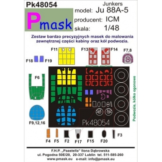 Junkers Ju88A-5: Maska (1:48)