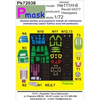 He111H-6: Maska (1:72)