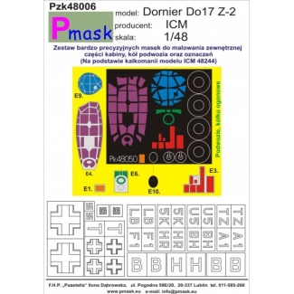 Dornier Do17Z-2: Maska (1:48)
