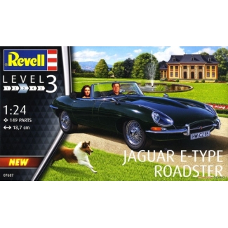 Revell 07687 Jaguar E-Type Roadster (1:24)