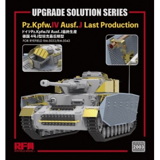 Rye Field Model 2003 Upgrade Solution Series for Pz.Kpfw.IV Ausf. J Last Production (1:35)