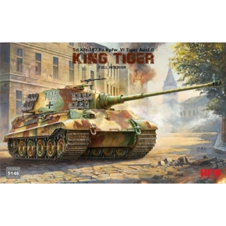 Rye Field Model 5146 Sd.Kfz. 182 Pz.Kpfw. VI Tiger Ausf. B King Tiger Full Interior (1:35)