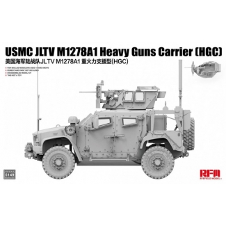 Rye Field Model 5149 USMC JLTV M1278A1 Heavy Guns Carrier (HGC) (1:35)