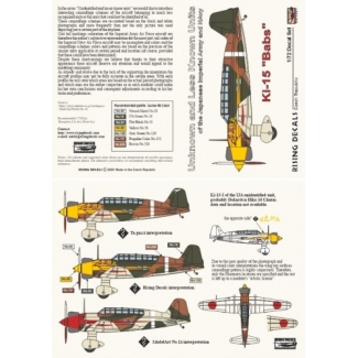 Rising Decals 72091 Ki-15 "Babs" (1:72)