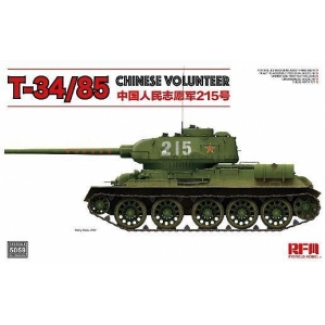 Rye Field Model 5059 T-34/85 Chinese Volunteer (1:35)