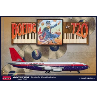 Boeing 720 Elton John 1974 (1:144)