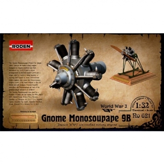 Engine – Gnome Monosoupape 100 h.p (1:32)