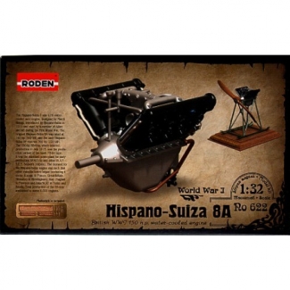 Engine - Hispano Suiza 8A 150 h.p (1:32)