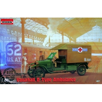 Vauxhall D Type Ambulance (1:72)