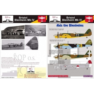 Bristol Blenheim Mk IV - Axis the Blenheims (1:72)