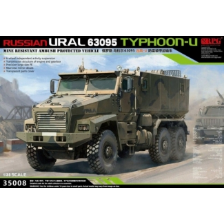 Russian URAL 63095 TYPHOON-U Mine Resistant Ambush Protected Vehicle (1:35)