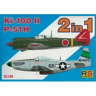 RS models 92196 Ki 100 II/P-51H "2 in 1" (1:72)