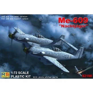RS models 92198 Me-609 Nightfighter (1:72)