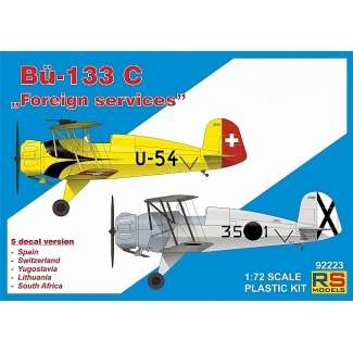 RS models 92223 Bücker 133 C "Foreign services" (1:72)