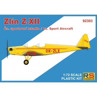 RS models 92303 Zlin XII (1:72)