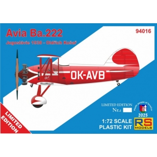RS models 94016 Avia Ba.222 - Limited edition (1:72)