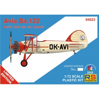 RS models 94023 Avia Ba.122 Berlin 1936 (1:72)