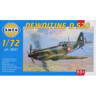 Směr 0837 Dewoitine D 520 (1:72)