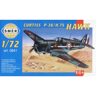 Směr 0841 Curtiss P-36/H.75 Hawk (1:72)