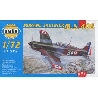 Směr 0849 Morane Saulnier M.S.406 (1:72)