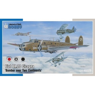 Special Hobby 48229 Fiat BR.20 Cicogna "Bomber over Two Continents" (1:48)