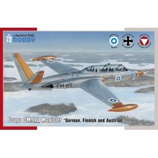 Special Hobby 72373 Fouga CM.170 Magister German, Finnish and Austrian (1:72)