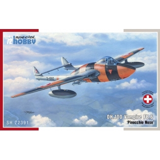 Special Hobby 72391 DH.100 Vampire 6 "Pinocchio Nose" (1:72)