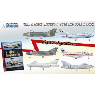 Special Hobby 72417 SMB-2 Super Mystere Duo Pack & Book (1:72)