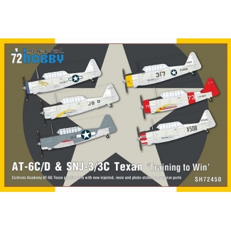 Special Hobby 72450 AT-6C/D & SNJ-3/3C Texan "Training to Win" (1:72)