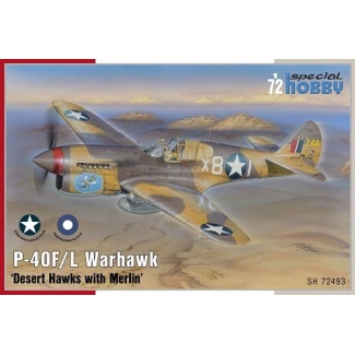 Special Hobby 72493 P-40F/L Warhawk "Desert Hawks with Merlin" (1:72)