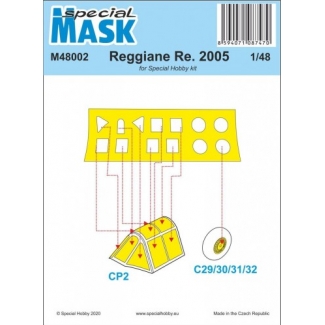 Reggiane Re.2005 Mask (1:48)