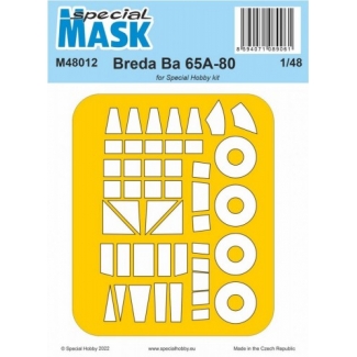 Special Mask 48012 Breda Ba 65 Mask (1:48)