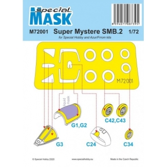 Special Mask 72001 SMB-2 Super Mystere Mask (1:72)