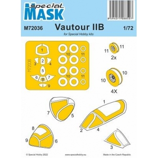 Special Mask 72036 Vautour IIB Mask (1:72)